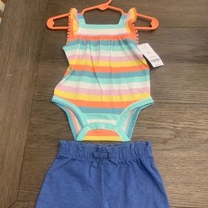 Two piece baby girl outfit
